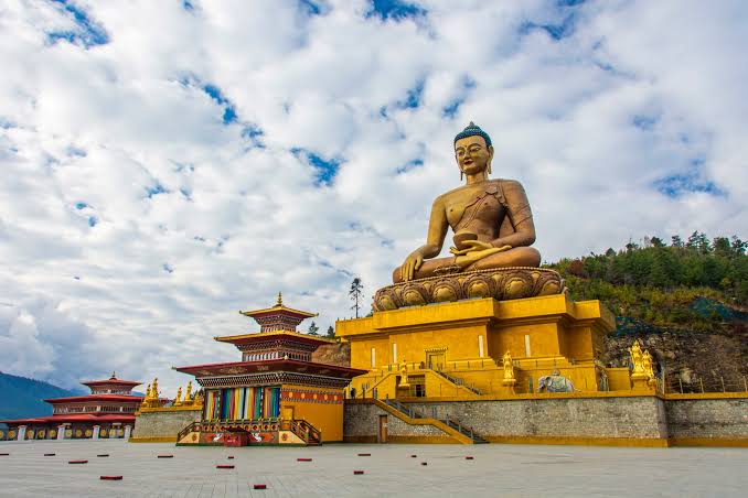 Buddha Dordenma Thimphu golden Buddha statue